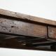 Robust French farmhouse antique dining table from the 18th century