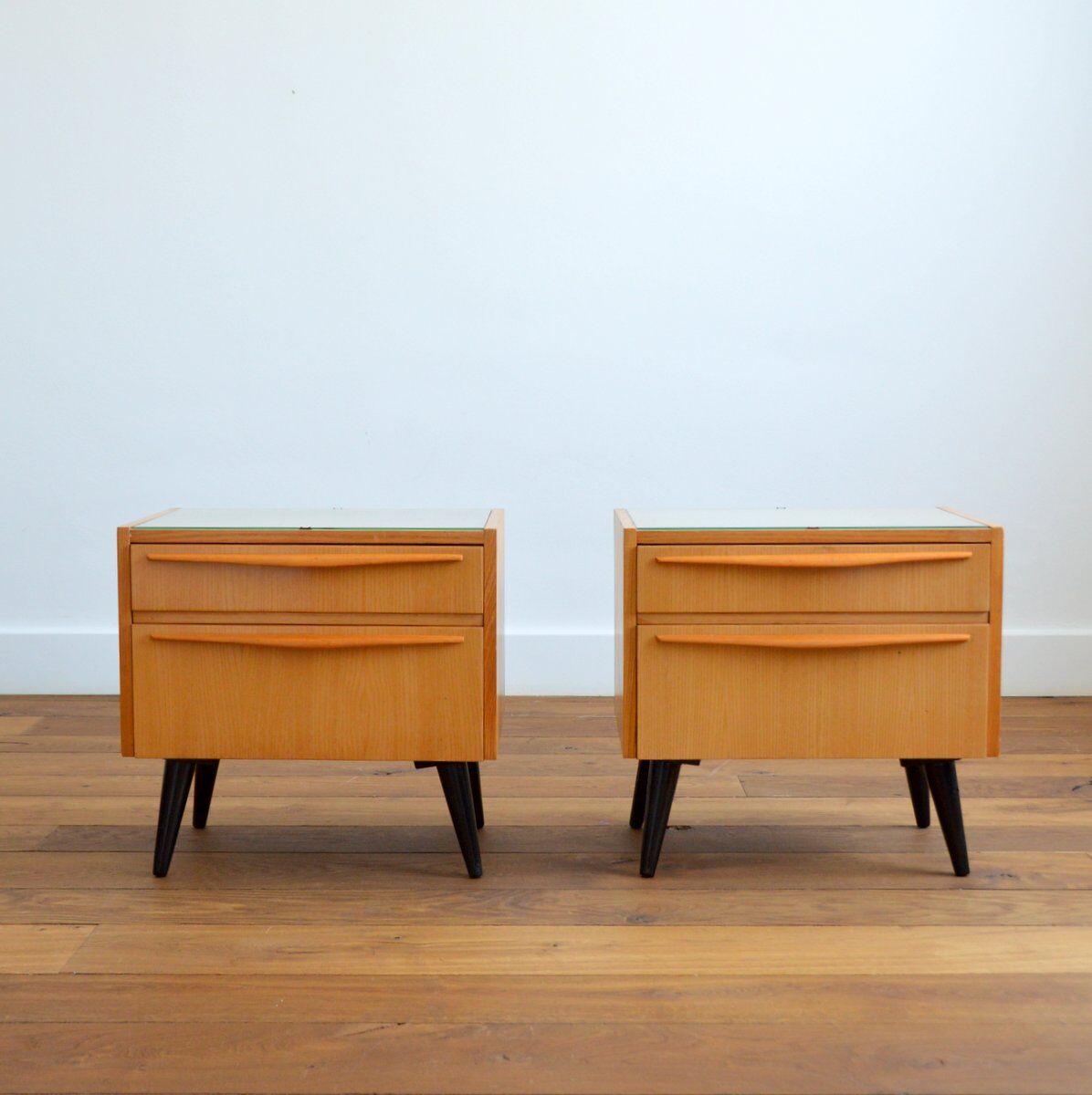 Pair of vintage bedsides 1960s