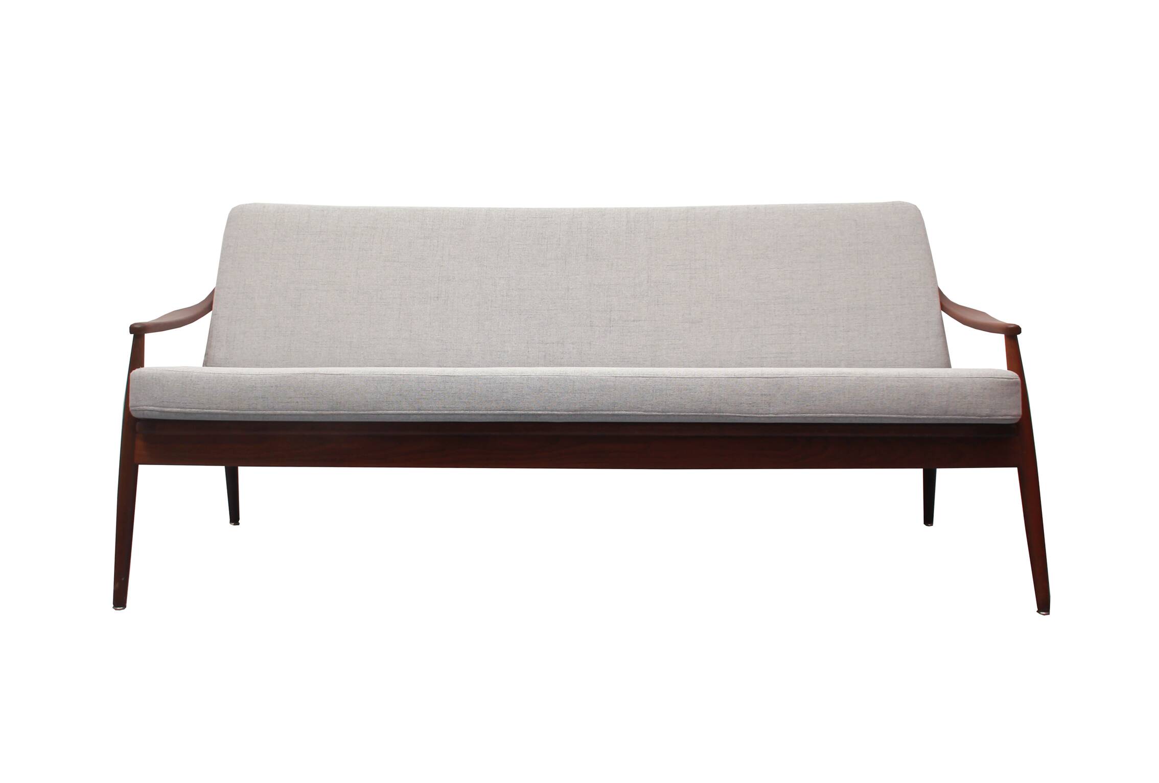 1950s sofa in teak Hartmut Lohmeyer