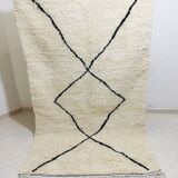 Tapis berbère marocain 222 x 134cm