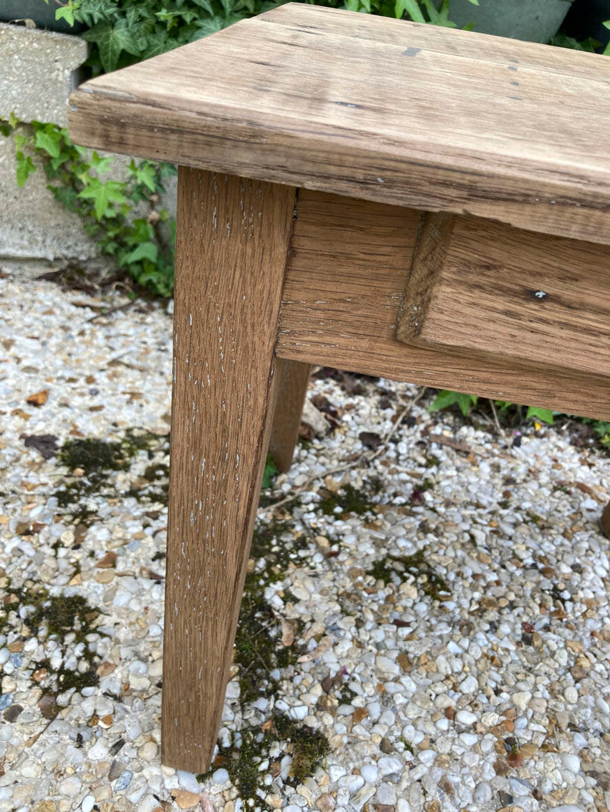 Small vintage farmhouse coffee table