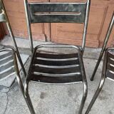 Industrial style table and chairs