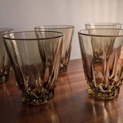 Smoked glasses from the 1970s.