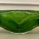 Vide poche Murano vert iridescent