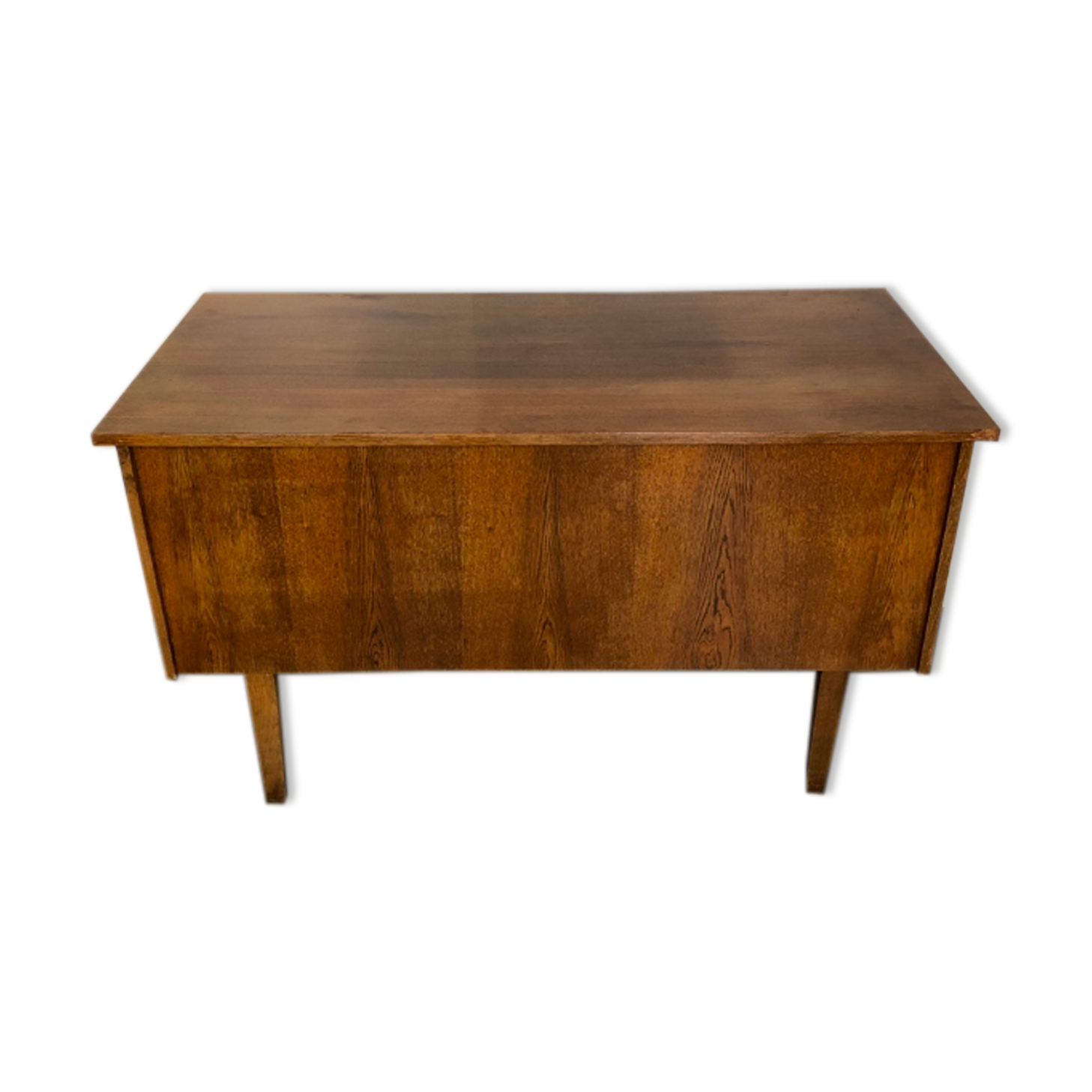 Bureau vintage en bois foncé
