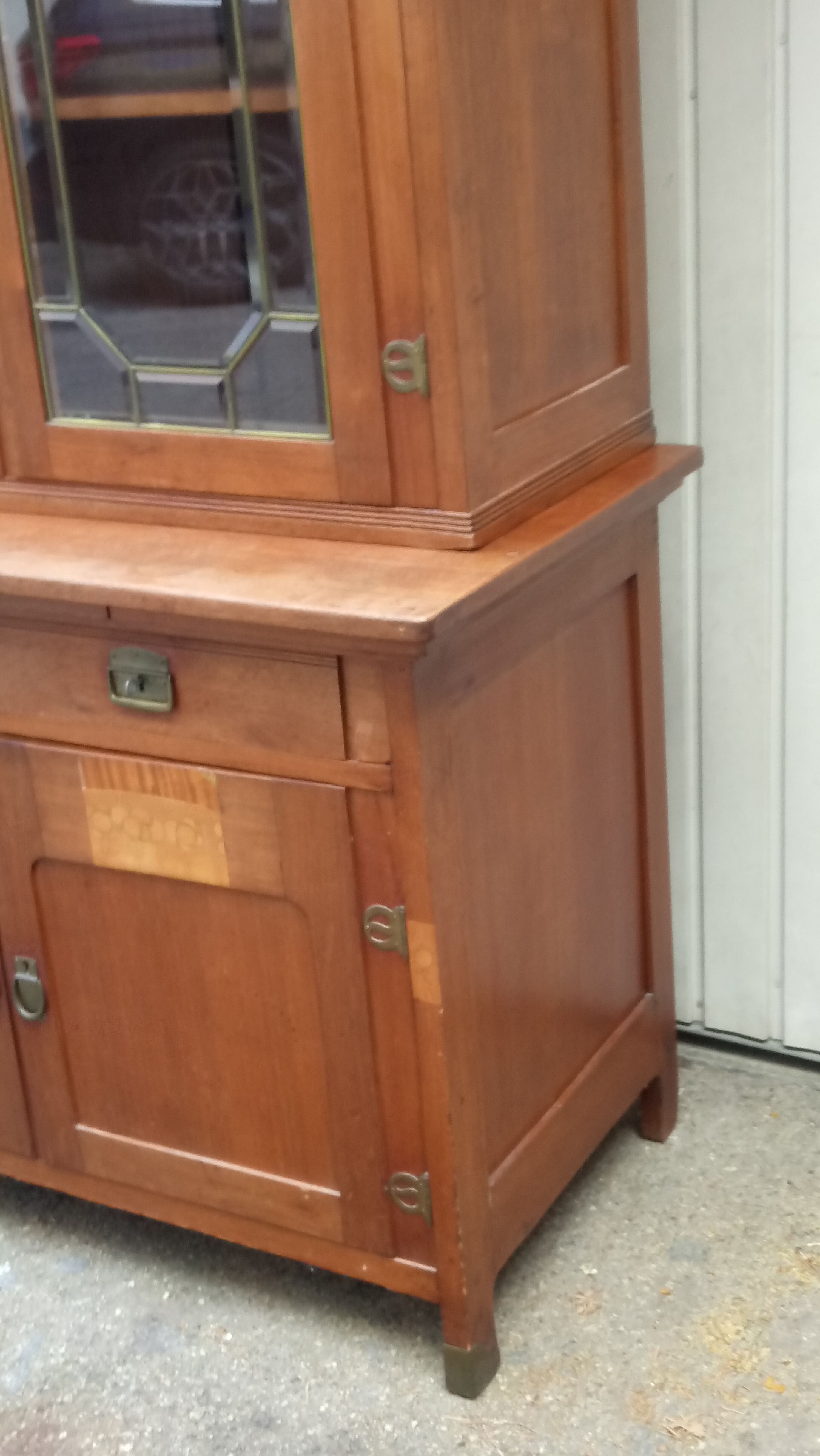 Furniture library showcase 2 bodies jurgenstil 1920 art-deco