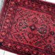 Tapis vintage afghan Ersari fait main en laine – 84 x 296 cm – Années 1970