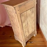 Louis Philippe natural walnut bedside table