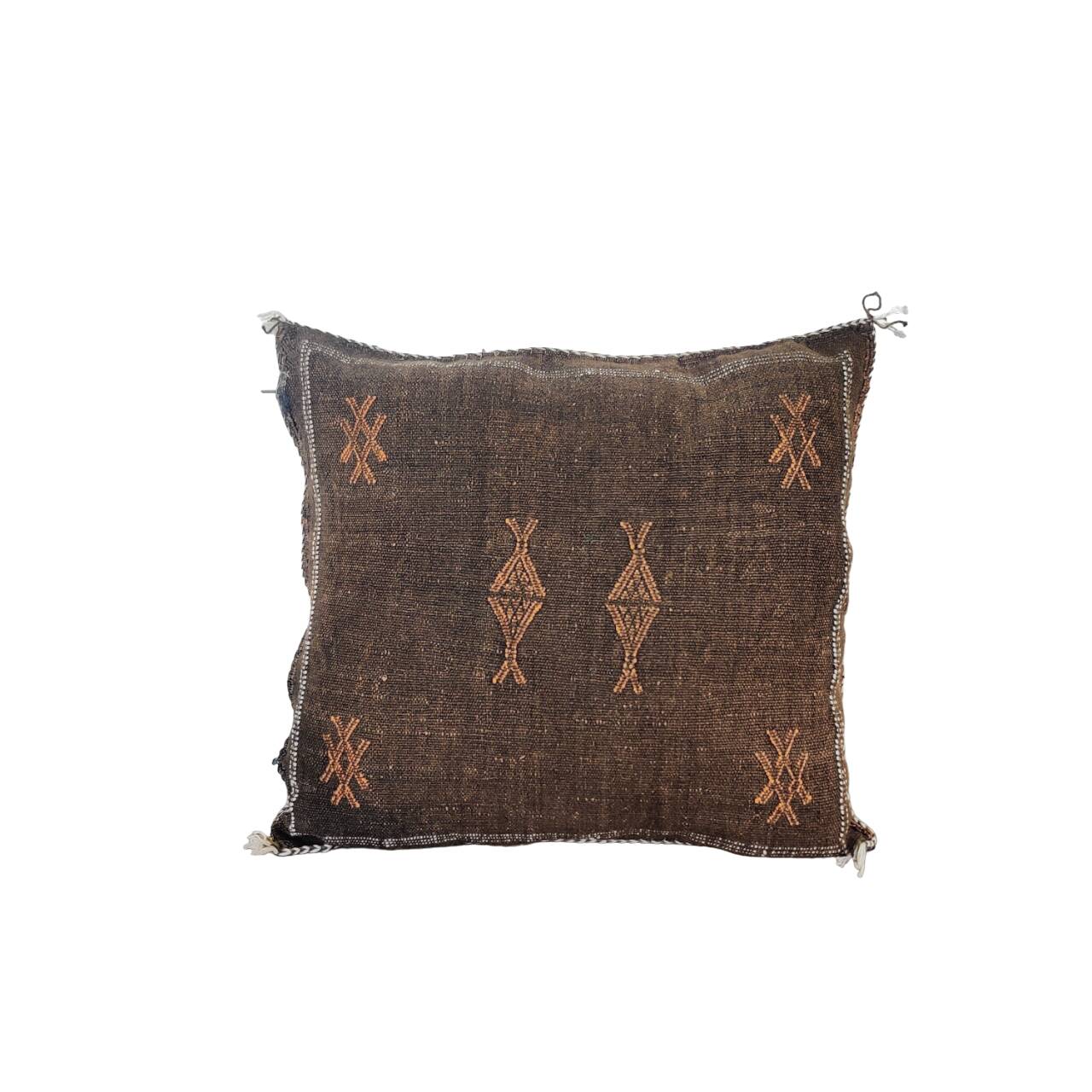 Sabra brown Berber cushion