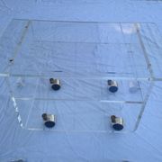 Plexiglas coffee table from Marais International