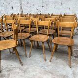 Set of 26 vintage Scandinavian design bistro chairs from 1960