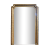 Louis Philippe Gendarme mirror with gold leaf