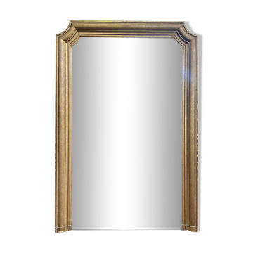 Miroir Louis Philippe Gendarme à la feuille d'or