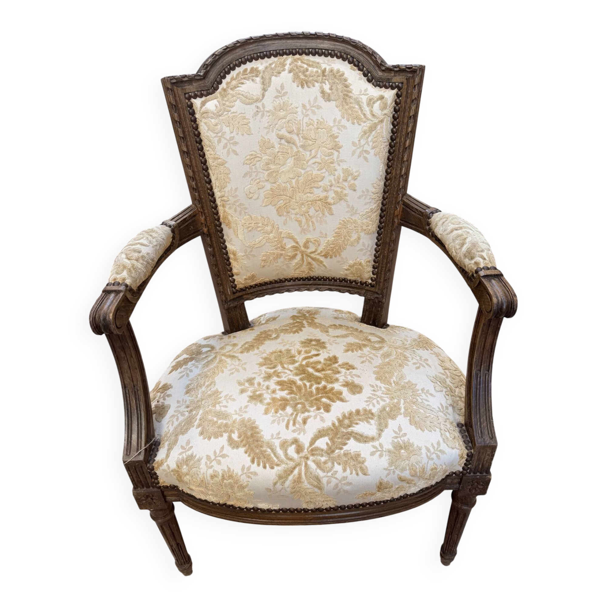 Fauteuil à la reine Louis XVI