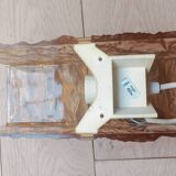 Three 1960s Perspex wall lights