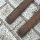 Vintage wooden skis pair L=169 cm