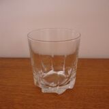 7 verres à whisky base biseautée