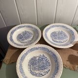 Assiettes anciennes anglaises