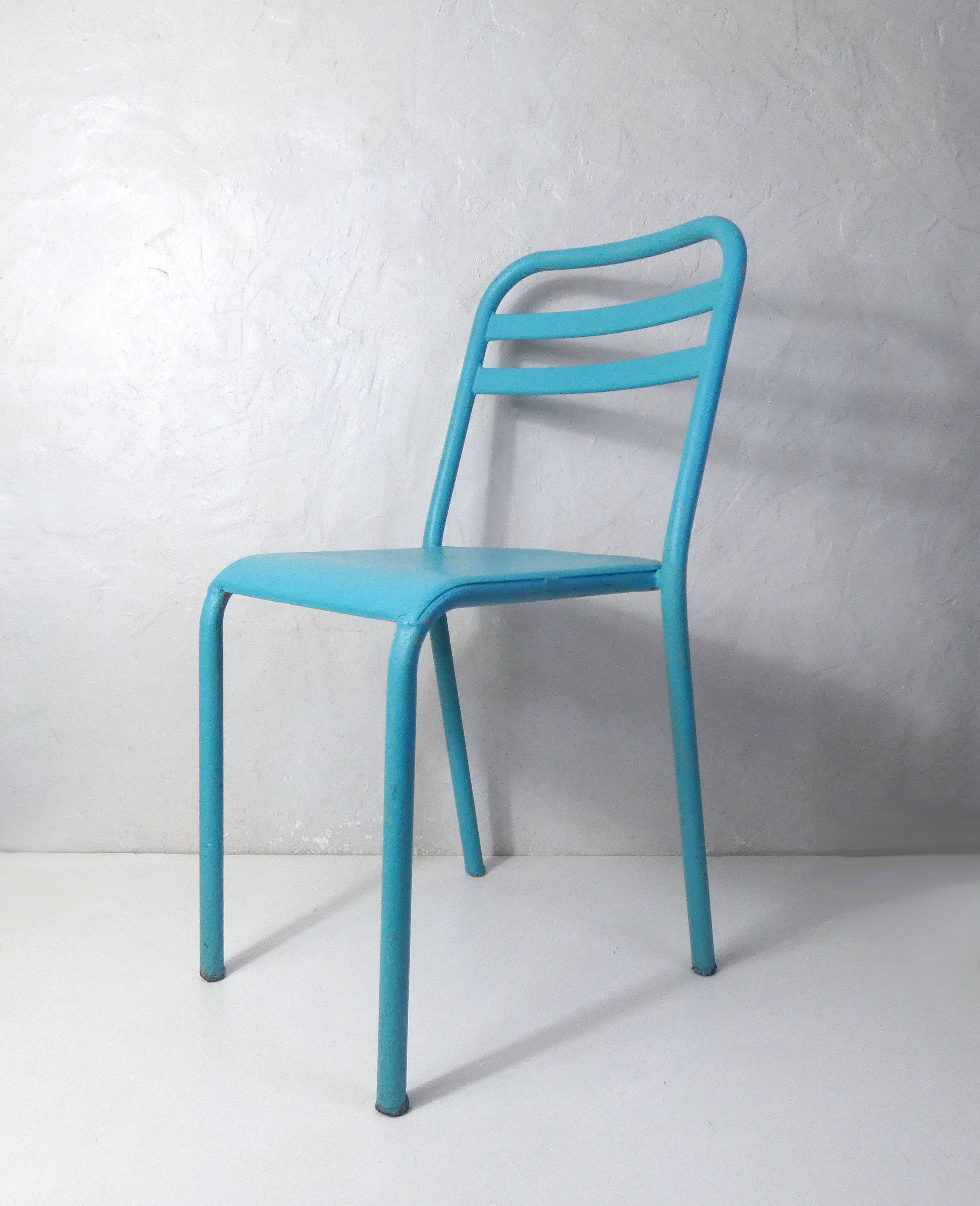 Ancienne chaise de jardin Tolix