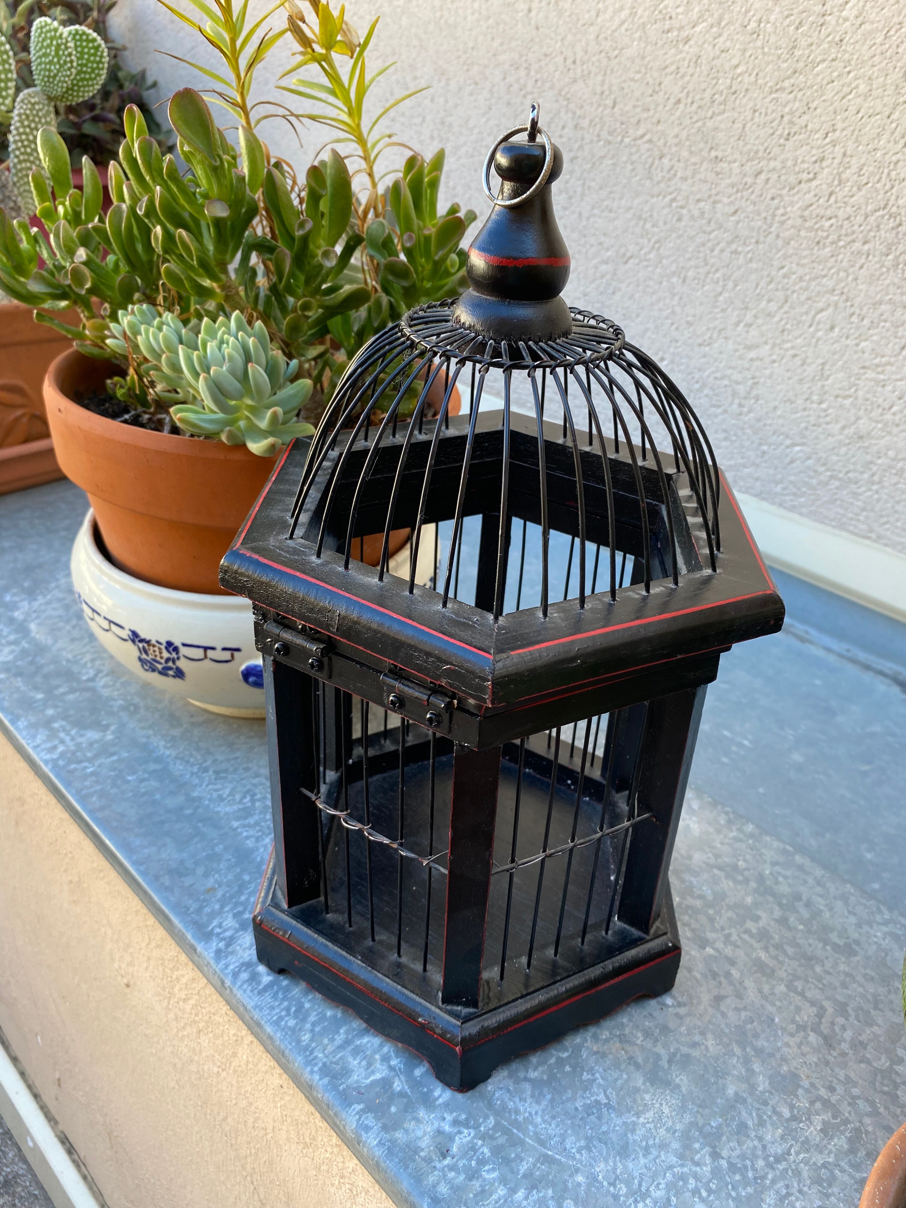 Asian style bird cage
