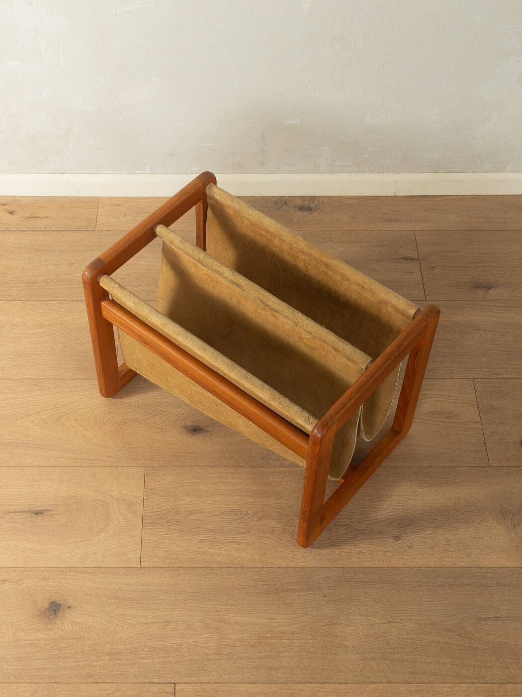 Mid-century magazine rack by Aksel Kjersgaard for Salin Møbler, Denmark, 1960s