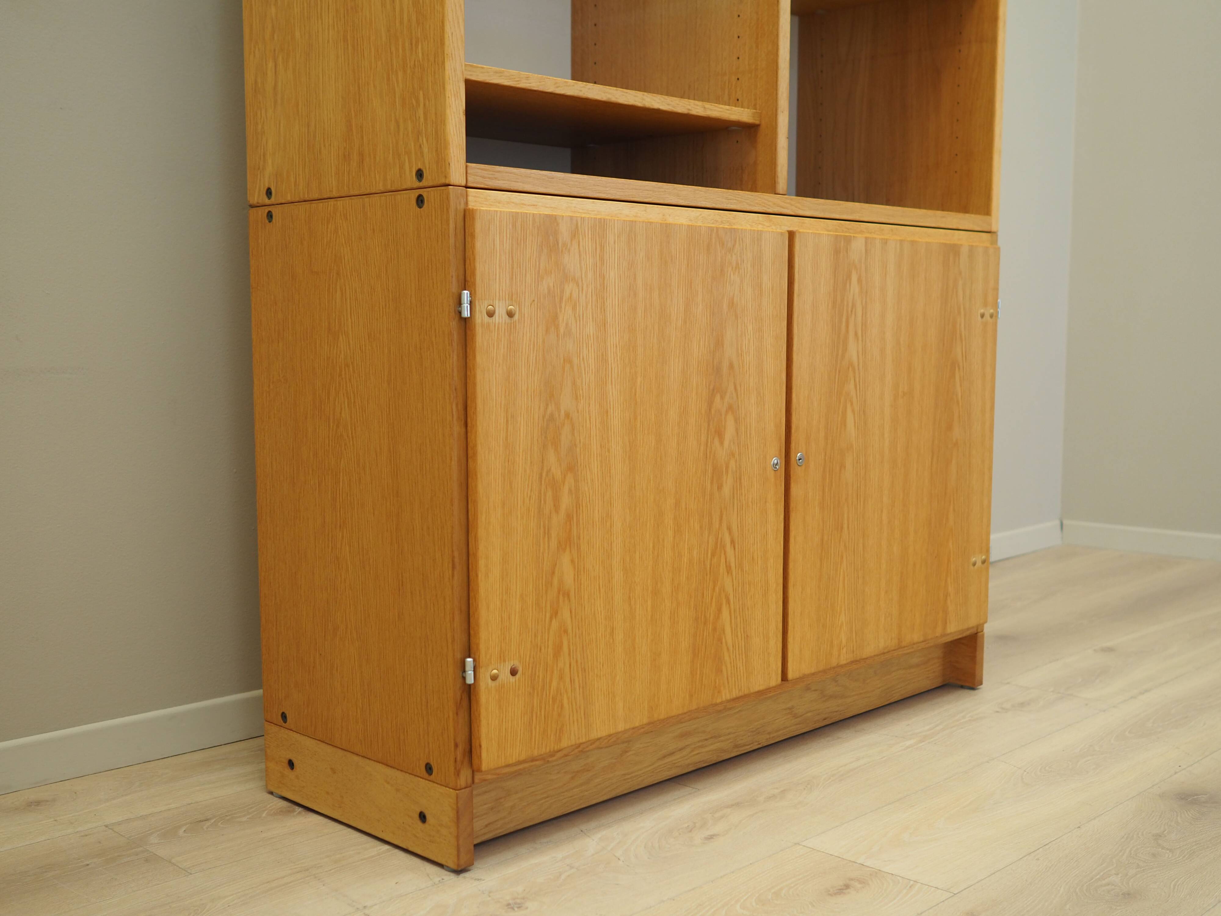 Ash bookcase, Danish design, 1970s, production: Denmark