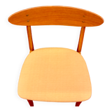 Scandinavian chairs 1960s/70s in solid beech and teak