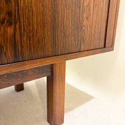 Mid-Century Modern Low Sideboard With Sliding Doors, Italy, 1960s