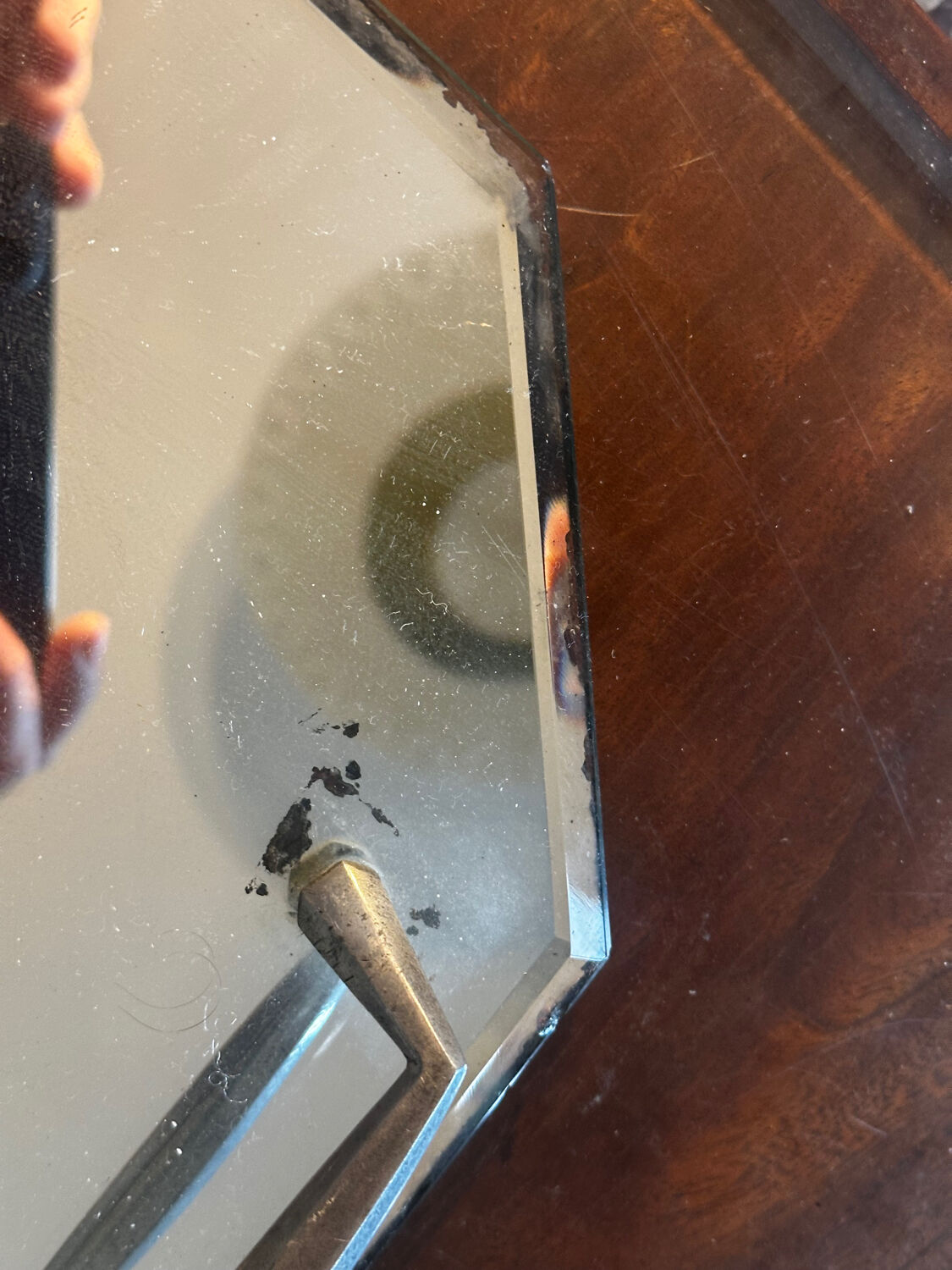 Art Deco mirror plateau - 45/30 cm