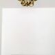 Floral Hollywood Regency Flush Lamp by Willy Daro for Massive