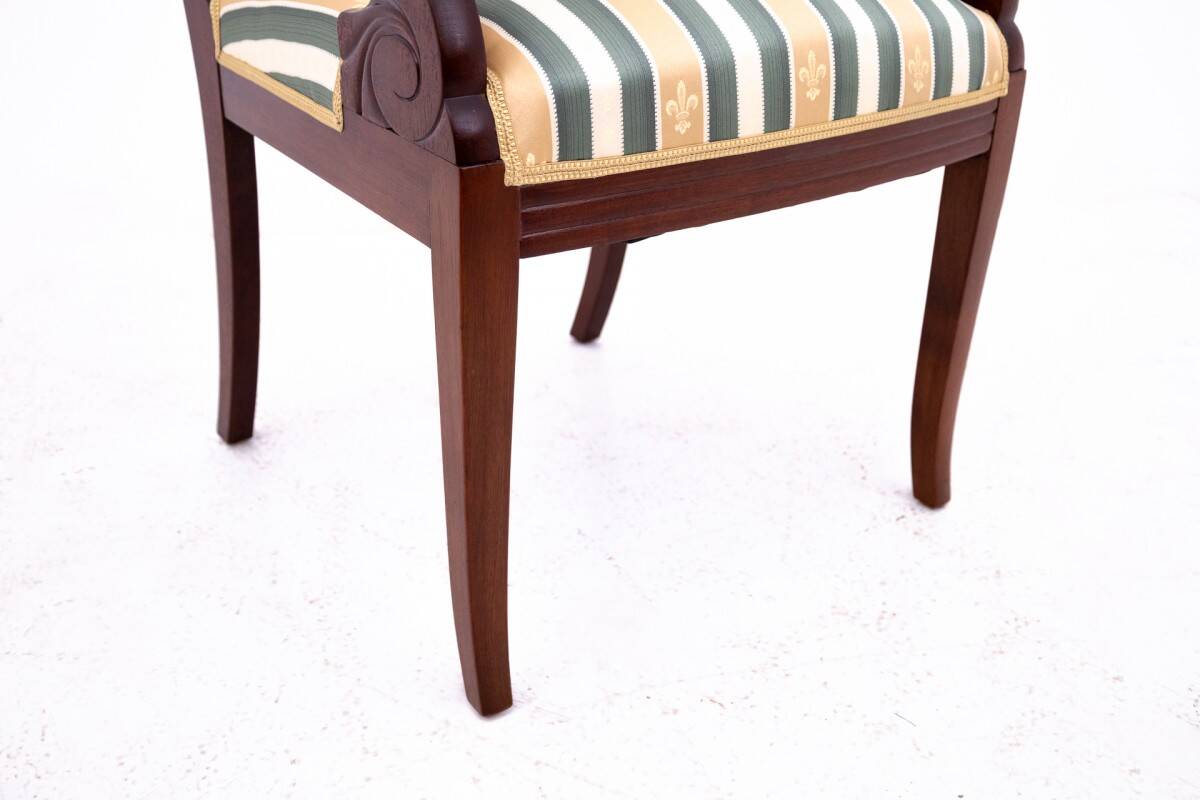 Armchairs, Northern Europe, circa 1890. After renovation.