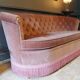 Seat in velvet
