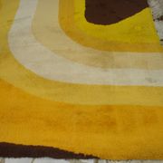 Holland rug 1970 space age pop modernist vintage 200 cm x 300 cm