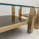 Pair of Belgo Chrom side tables, Belgium 1970s