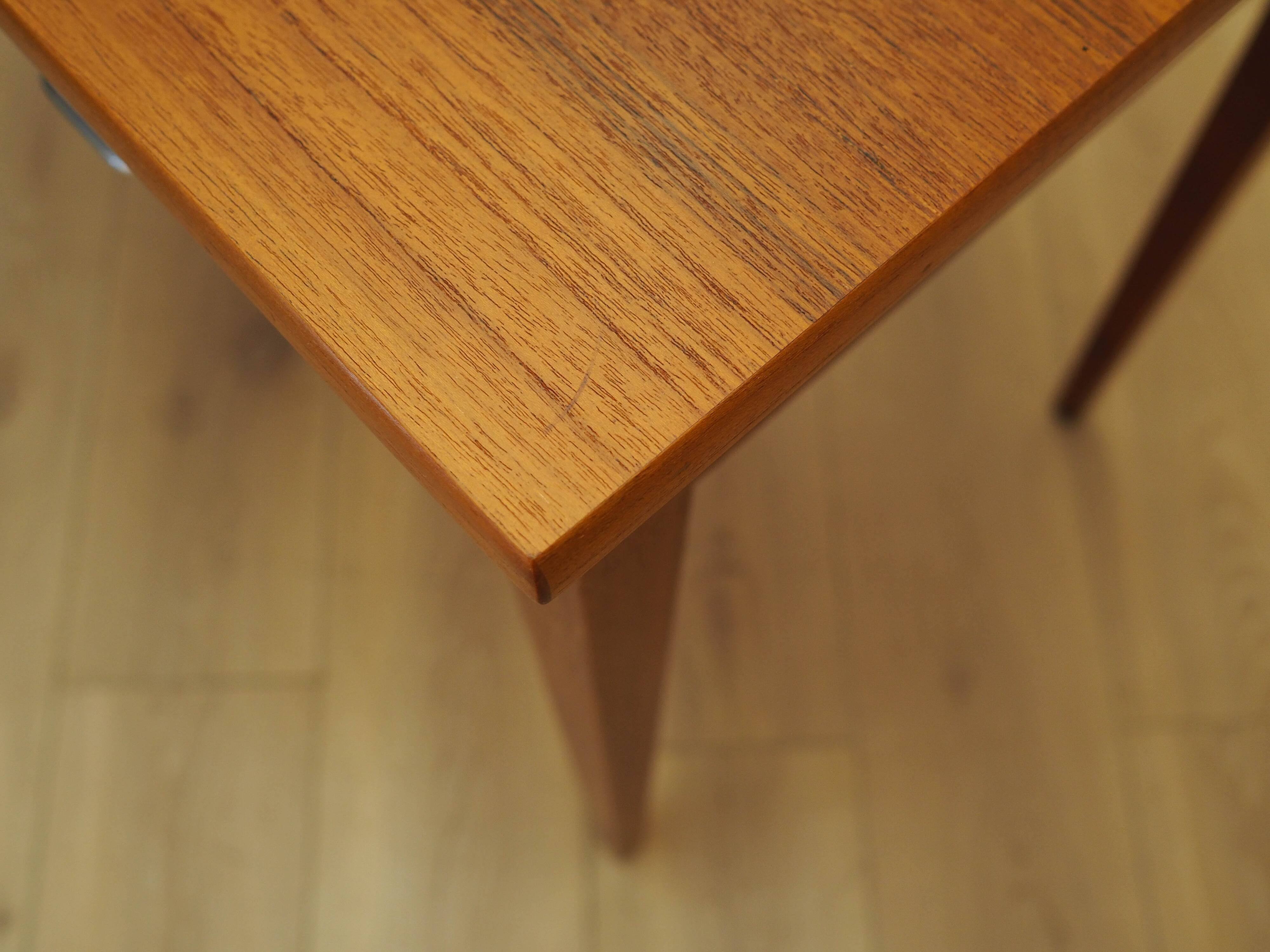 Teak desk, Danish design, 1970s, made in Denmark