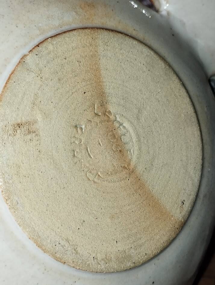 Ceramic jug signed Cazalac