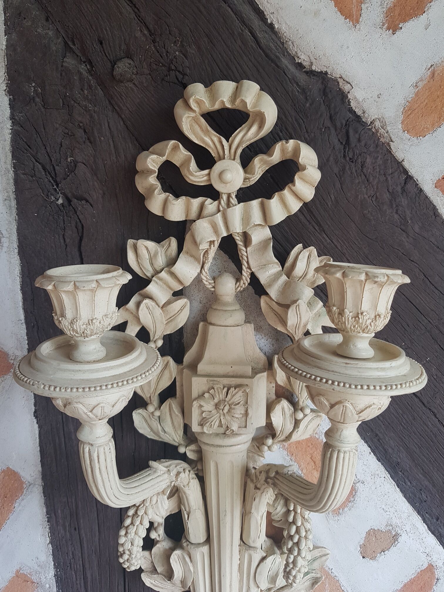 Louis XVI style wall candlestick