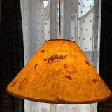 Suspension dried flowers, handmade paper