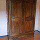 Small solid walnut cabinet from the Consulate period, circa 1830
