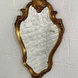 Vintage golden mirror