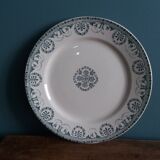 Iron Earth plate Boulenger Choisy-le-Roi, Iena decoration