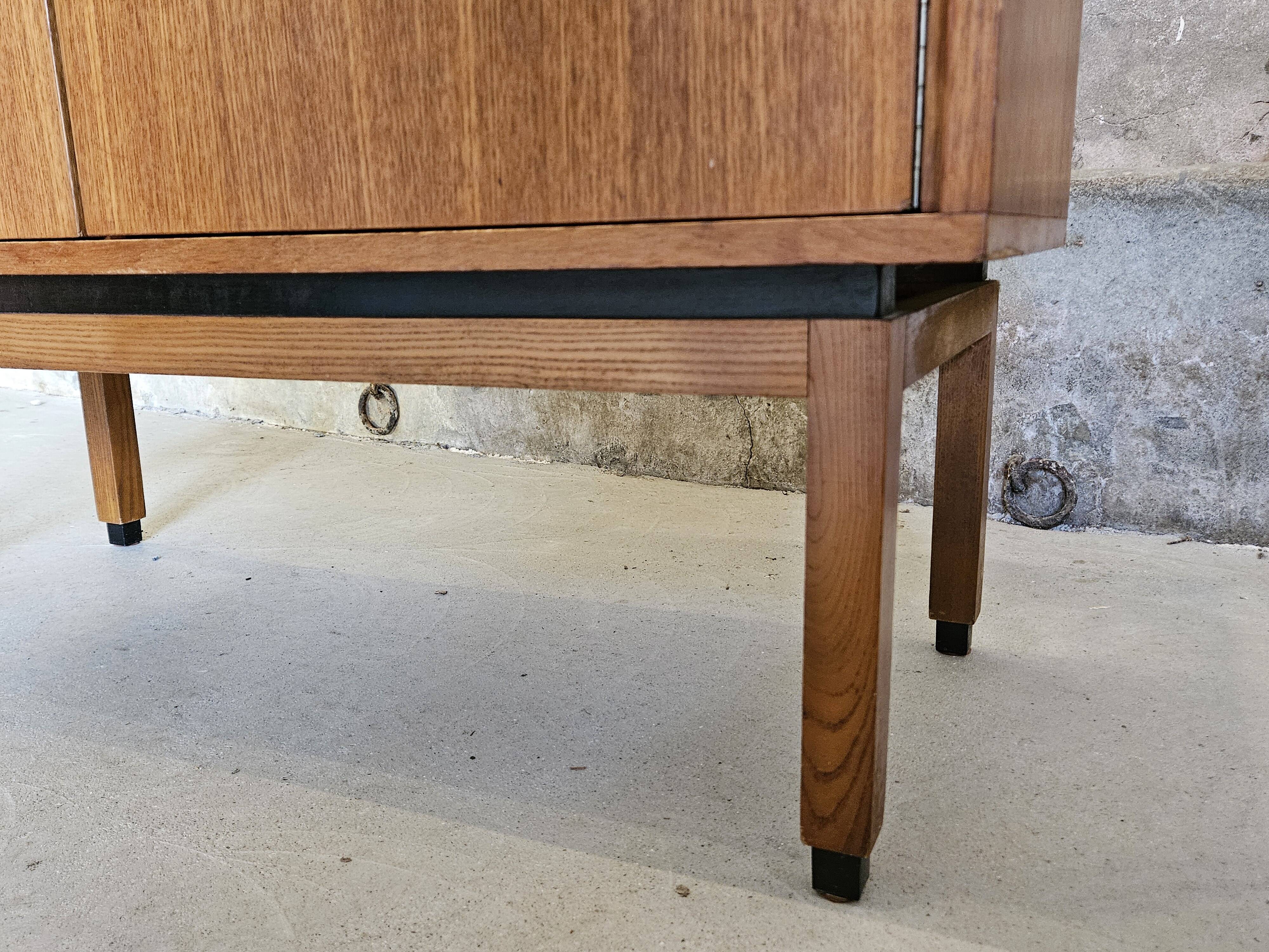 Wardrobe 1960 teak veneer brand MDK Scandinavian Danish