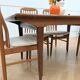Table en teck 60s