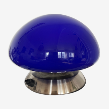 Lampe champignon tactile ovni touch  bleue