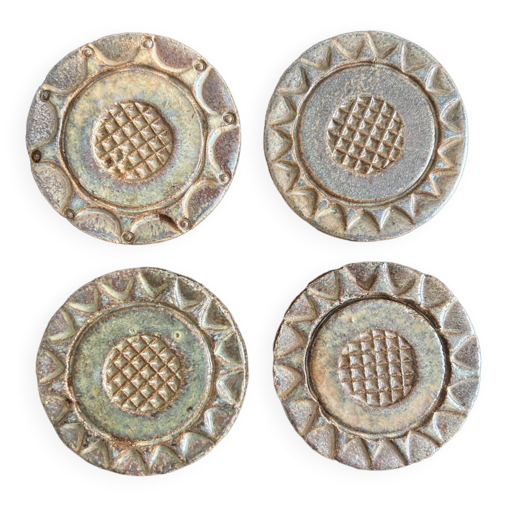 stoneware trivet 1970