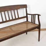 Stella cane bench, stamped