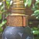 Pied de lampe art nouveau