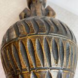 Vase en terre cuite à anneaux