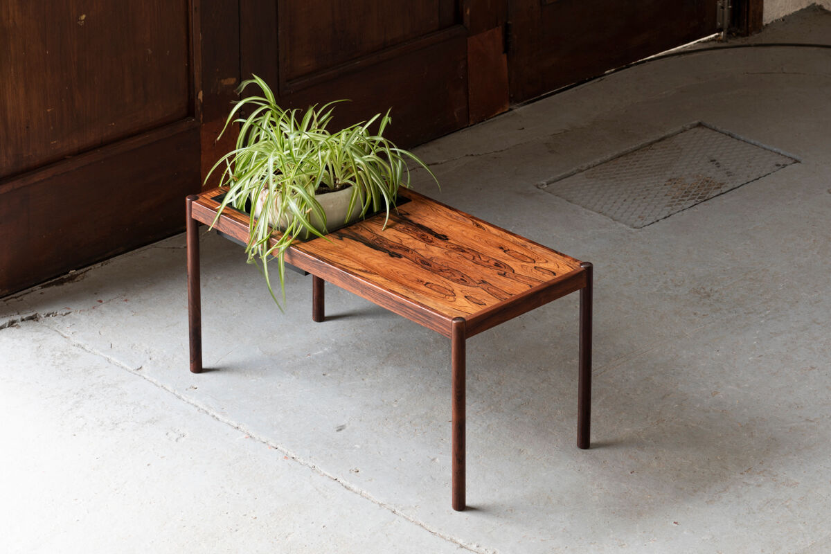 Plant stand table in rosewood, Denmark, 1960’s