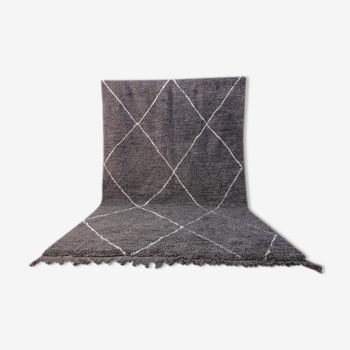 Beni ourain rug grey 305 x 194 cm